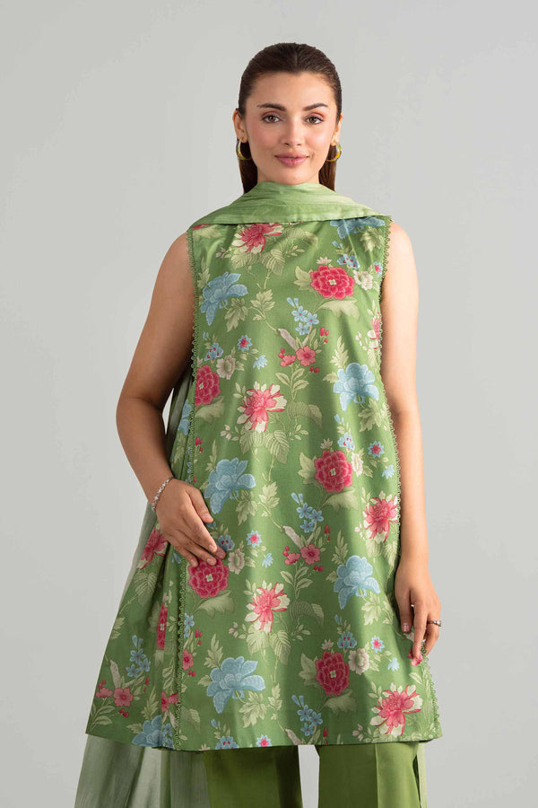 Nishat | Eid Lawn | 42601847 - Luxury Dress - available at Maria Faisal in UK and USA.