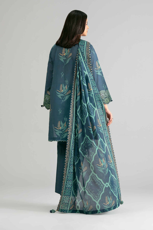 Nishat | Eid Lawn | 42601863 - Luxury Dress - available at Maria Faisal in UK and USA.