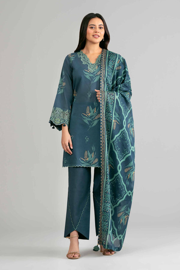 Nishat | Eid Lawn | 42601863 - Luxury Dress - available at Maria Faisal in UK and USA.