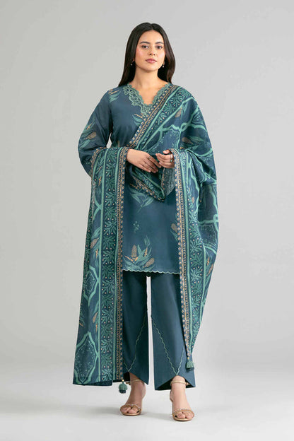 Nishat | Eid Lawn | 42601863 - Luxury Dress - available at Maria Faisal in UK and USA.