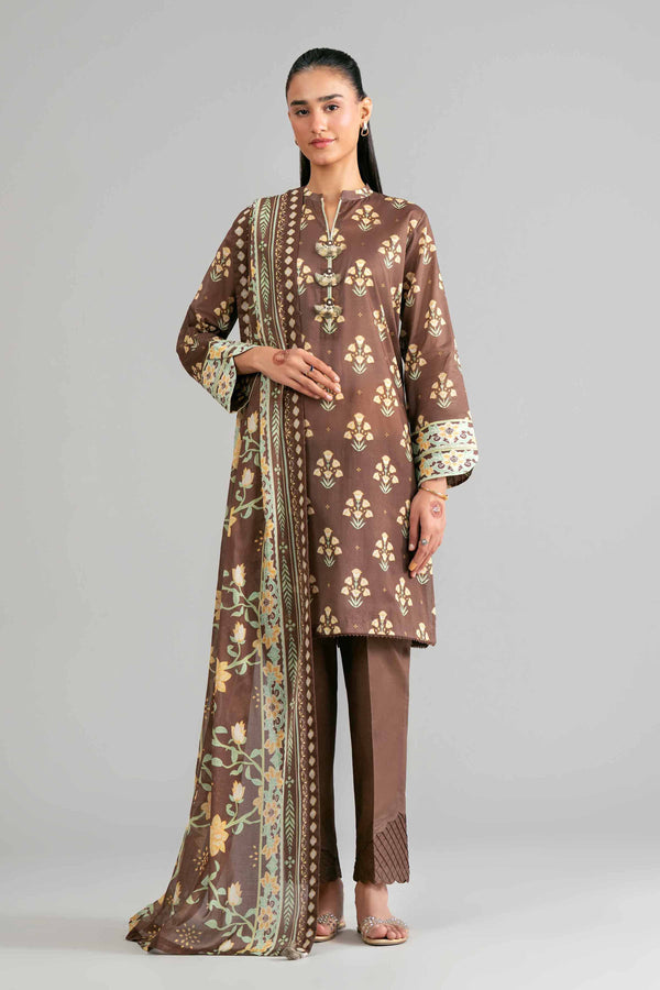 Nishat | Eid Lawn | 42601867 - Luxury Dress - available at Maria Faisal in UK and USA.