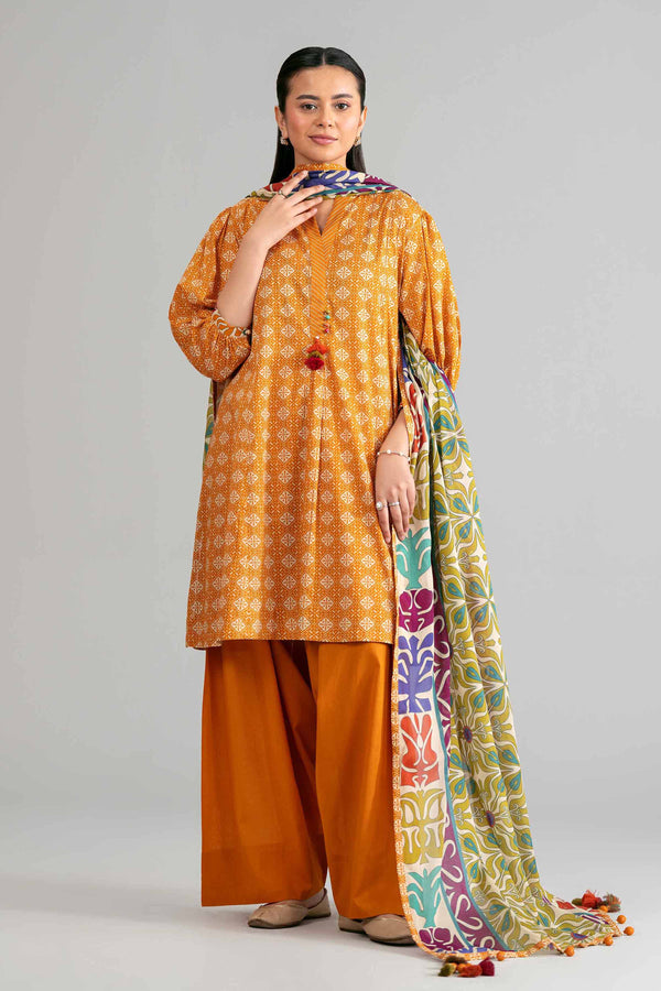 Nishat | Eid Lawn | 42601869 - Luxury Dress - available at Maria Faisal in UK and USA.