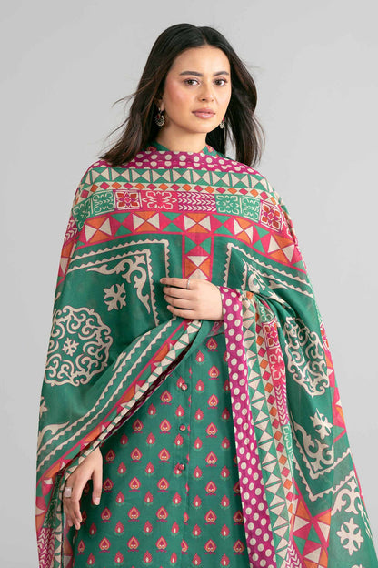 Nishat | Eid Lawn | 42601872 - Luxury Dress - available at Maria Faisal in UK and USA.
