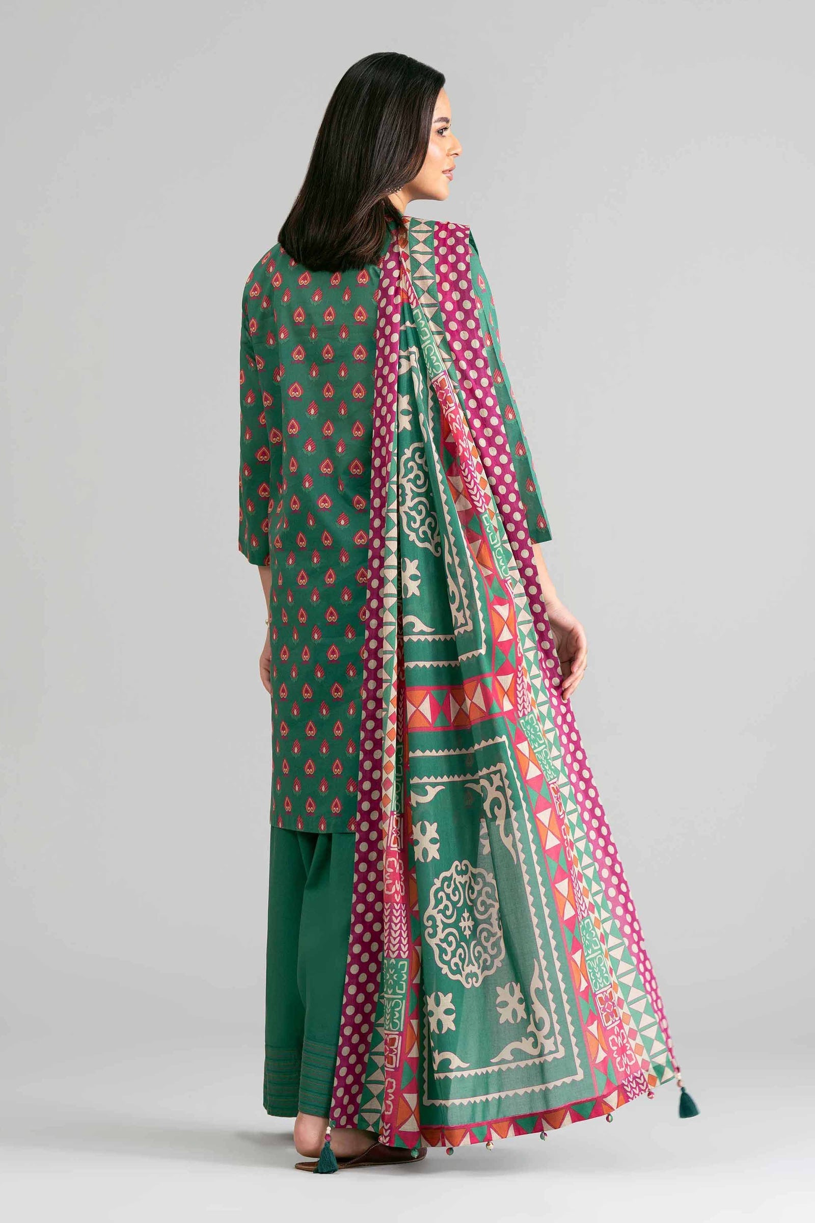 Nishat | Eid Lawn | 42601872 - Luxury Dress - available at Maria Faisal in UK and USA.