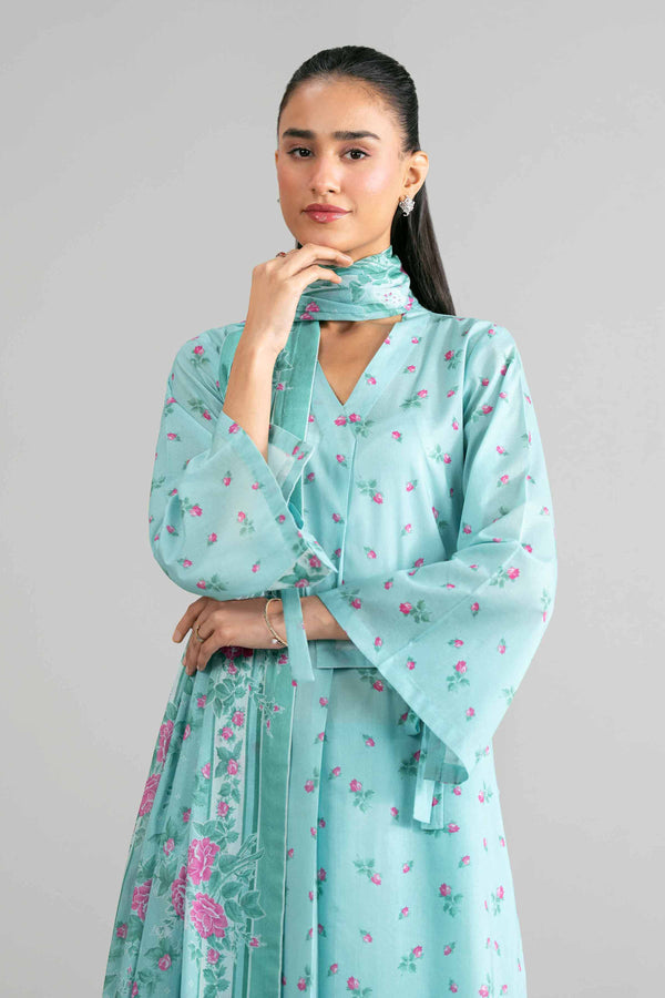 Nishat | Eid Lawn | 42601881 - Luxury Dress - available at Maria Faisal in UK and USA.