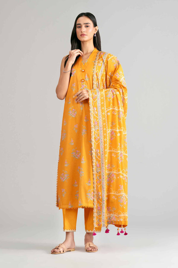 Nishat | Eid Lawn | 42601884 - Luxury Dress - available at Maria Faisal in UK and USA.