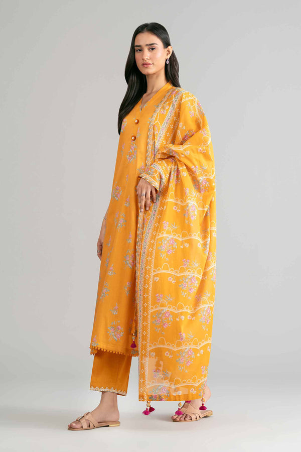 Nishat | Eid Lawn | 42601884 - Luxury Dress - available at Maria Faisal in UK and USA.