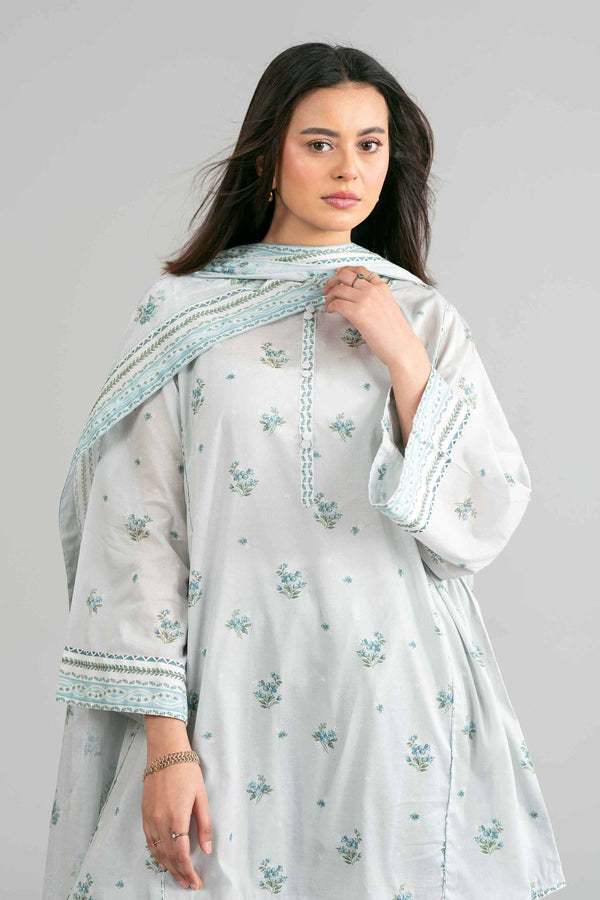 Nishat | Eid Lawn | 42601886 - Luxury Dress - available at Maria Faisal in UK and USA.