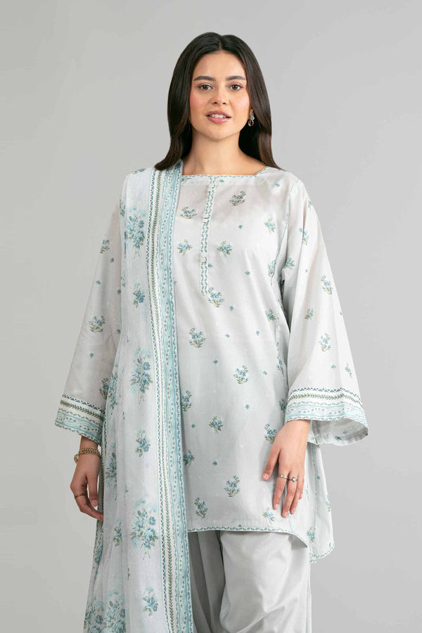 Nishat | Eid Lawn | 42601886 - Luxury Dress - available at Maria Faisal in UK and USA.