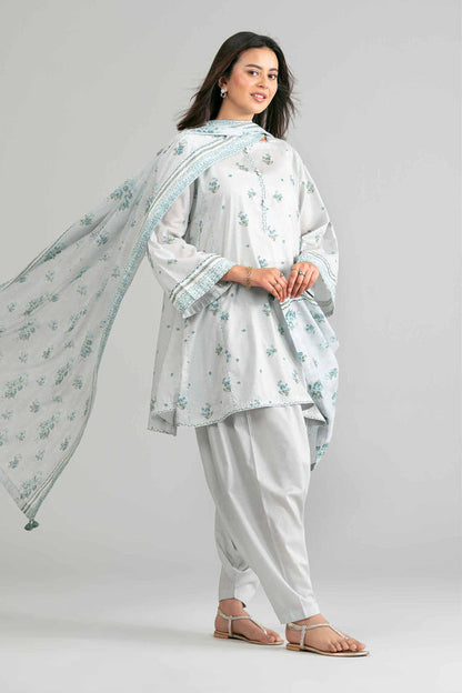 Nishat | Eid Lawn | 42601886 - Luxury Dress - available at Maria Faisal in UK and USA.