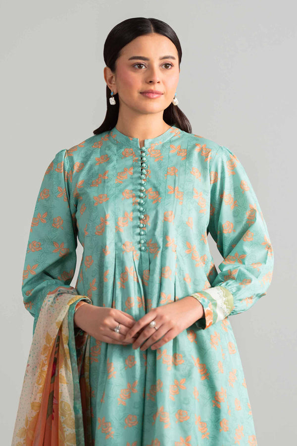 Nishat | Eid Lawn | 42601894 - Luxury Dress - available at Maria Faisal in UK and USA.