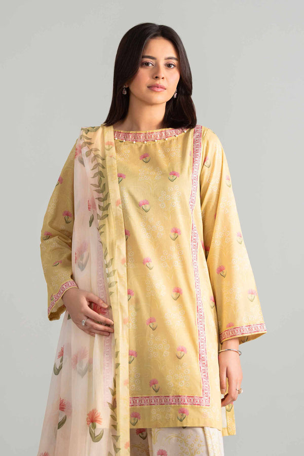 Nishat | Eid Lawn | 42601895 - Luxury Dress - available at Maria Faisal in UK and USA.