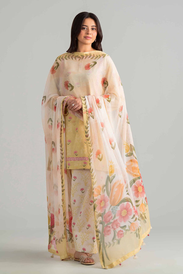 Nishat | Eid Lawn | 42601895 - Luxury Dress - available at Maria Faisal in UK and USA.