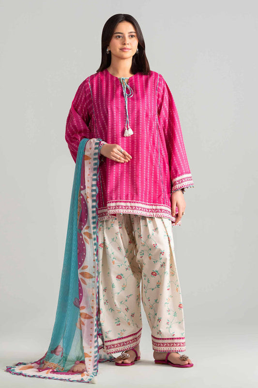 Nishat | Eid Lawn | 42601897 - Luxury Dress - available at Maria Faisal in UK and USA.