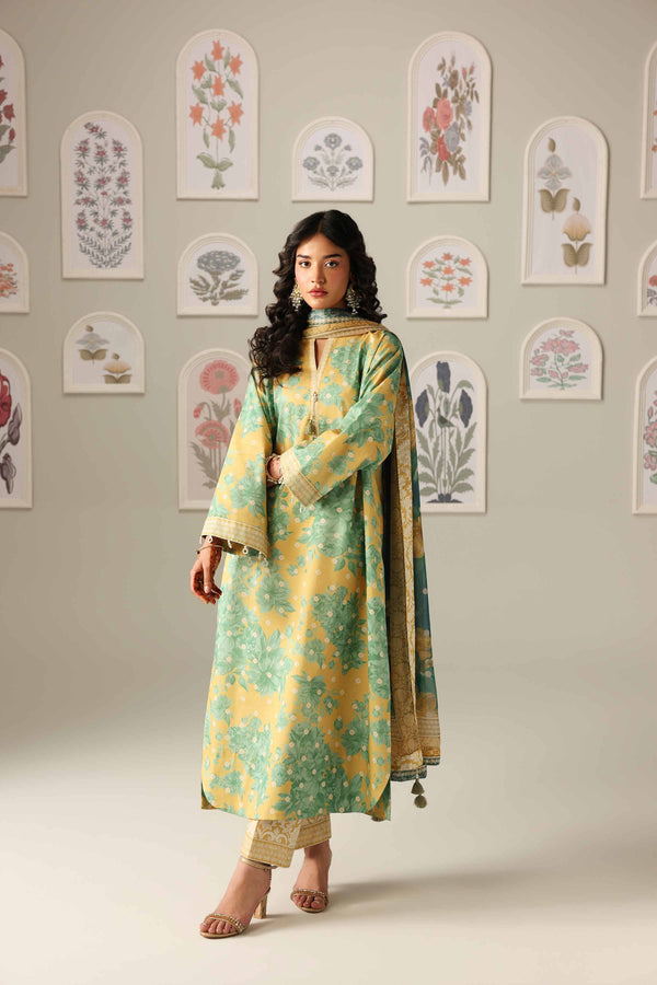 Nishat | Eid Lawn | 42601900 - Luxury Dress - available at Maria Faisal in UK and USA.