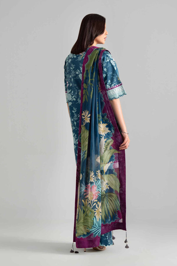 Nishat | Eid Lawn | 42601905 - Luxury Dress - available at Maria Faisal in UK and USA.