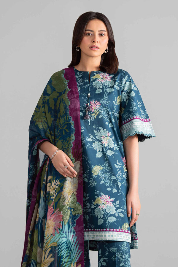 Nishat | Eid Lawn | 42601905 - Luxury Dress - available at Maria Faisal in UK and USA.