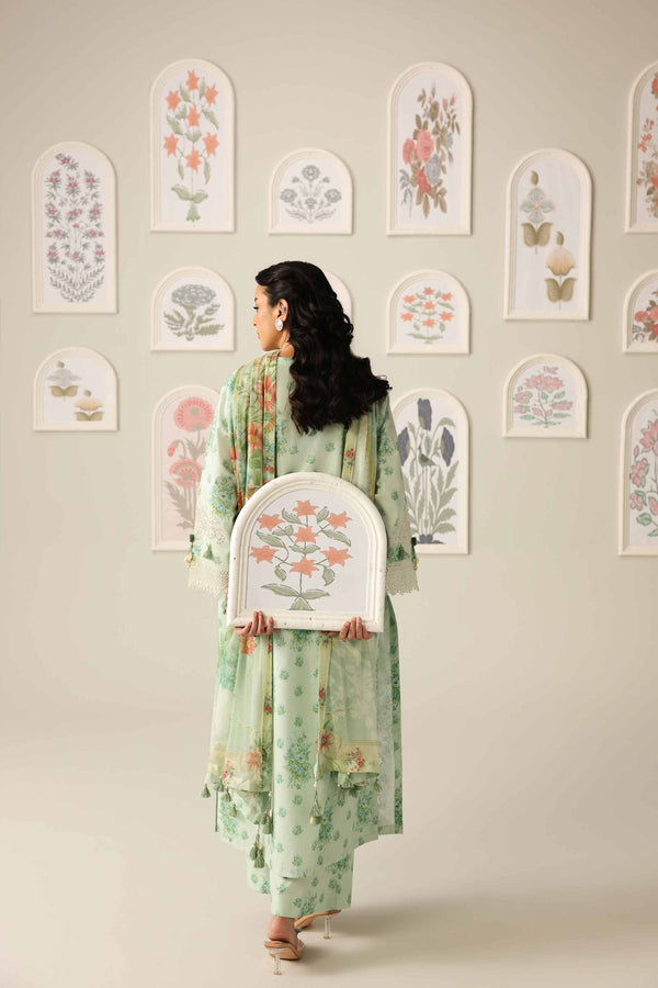 Nishat | Eid Lawn | 42601909 - Luxury Dress - available at Maria Faisal in UK and USA.