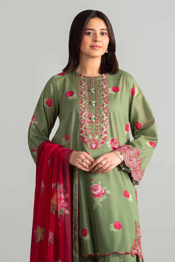 Nishat | Eid Lawn | 42601911 - Luxury Dress - available at Maria Faisal in UK and USA.