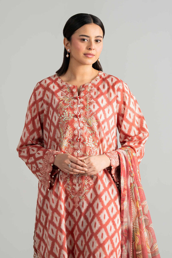 Nishat | Eid Lawn | 42601915 - Luxury Dress - available at Maria Faisal in UK and USA.