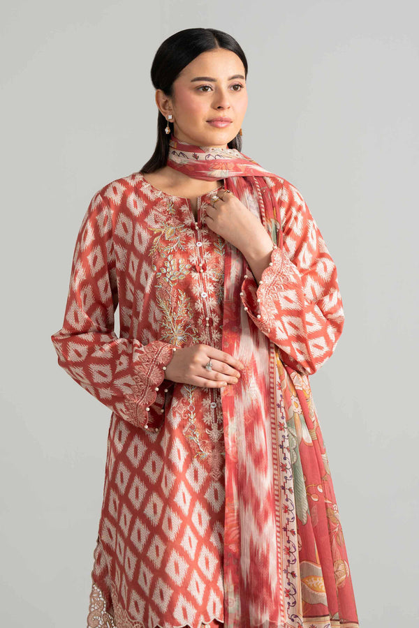 Nishat | Eid Lawn | 42601915 - Luxury Dress - available at Maria Faisal in UK and USA.