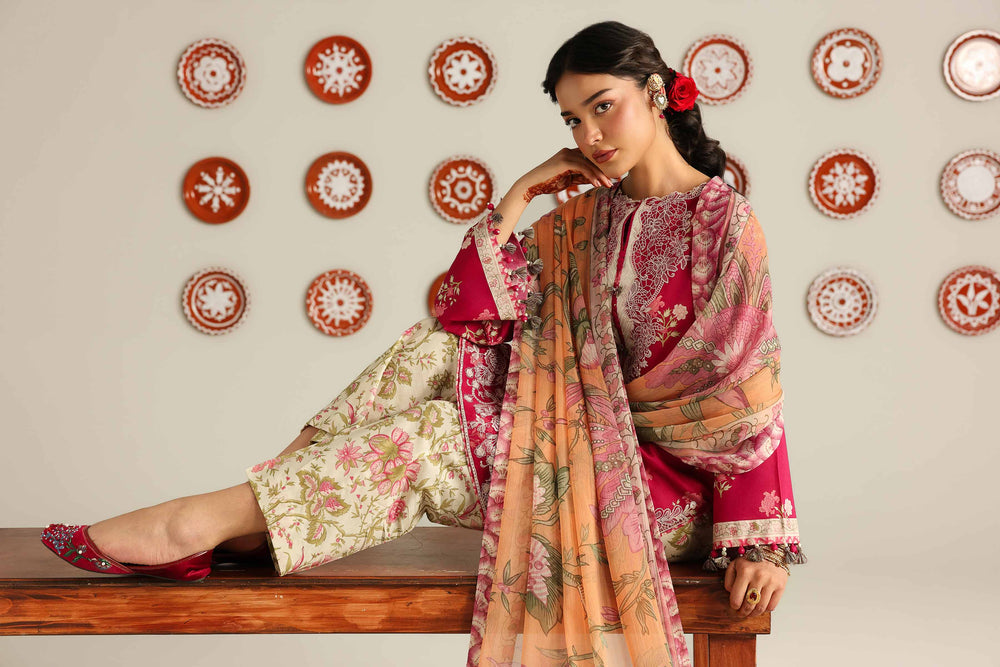 Nishat | Eid Lawn | 42601916 - Luxury Dress - available at Maria Faisal in UK and USA.