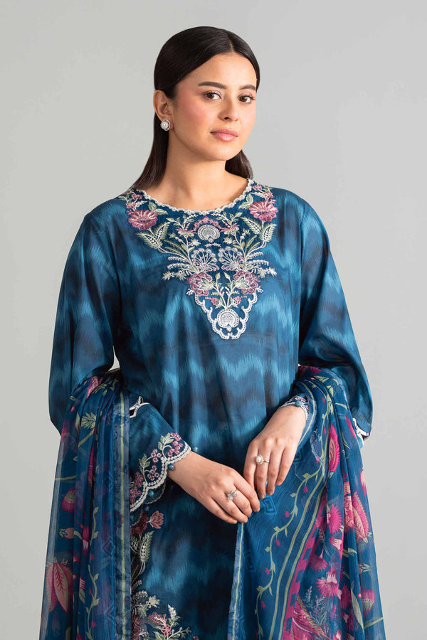 Nishat | Eid Lawn | 42601917 - Luxury Dress - available at Maria Faisal in UK and USA.