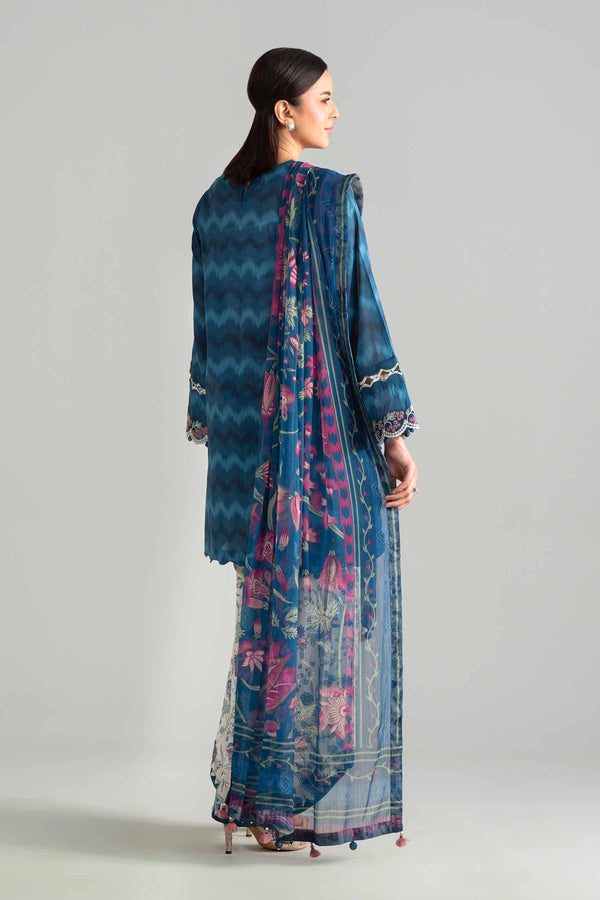 Nishat | Eid Lawn | 42601917 - Luxury Dress - available at Maria Faisal in UK and USA.