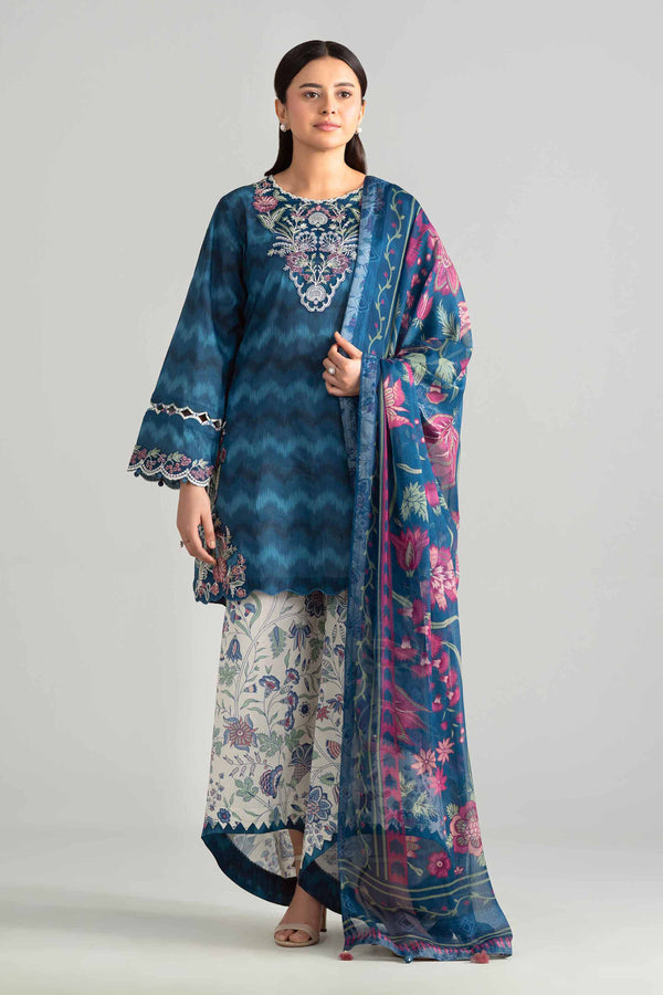 Nishat | Eid Lawn | 42601917 - Luxury Dress - available at Maria Faisal in UK and USA.