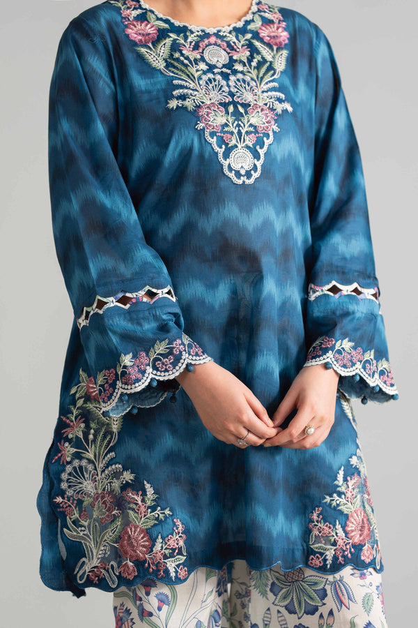 Nishat | Eid Lawn | 42601917 - Luxury Dress - available at Maria Faisal in UK and USA.
