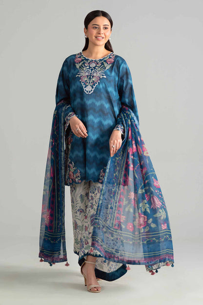 Nishat | Eid Lawn | 42601917 - Luxury Dress - available at Maria Faisal in UK and USA.