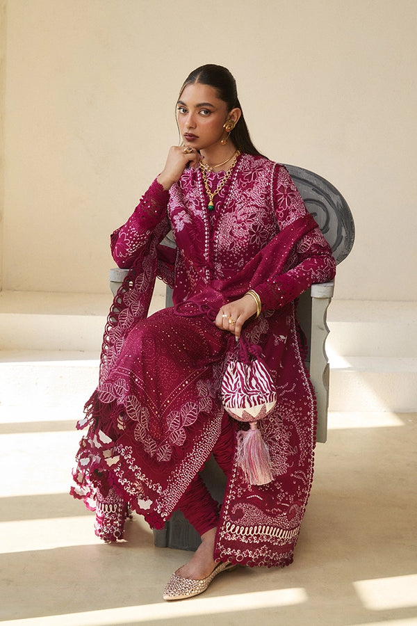 Suffuse | Lawn Eid 26 | VESRIA - Luxury Dress - available at Maria Faisal in UK and USA.