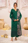 Iznik | Lawnkari 24 | UE-159 PLUSH GREEN - Ladies Clothes - Maria Faisal