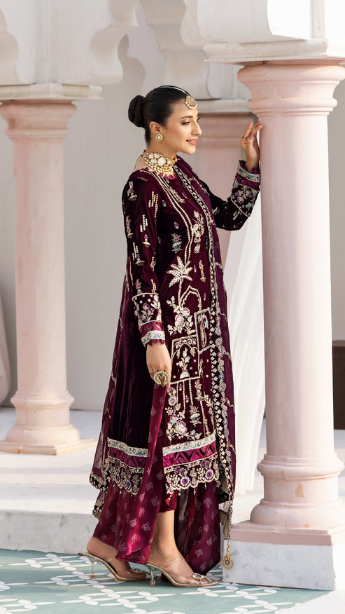 Zebtan | Andaz e Makhmal | ZAM-09 - Ladies Clothes - Maria Faisal