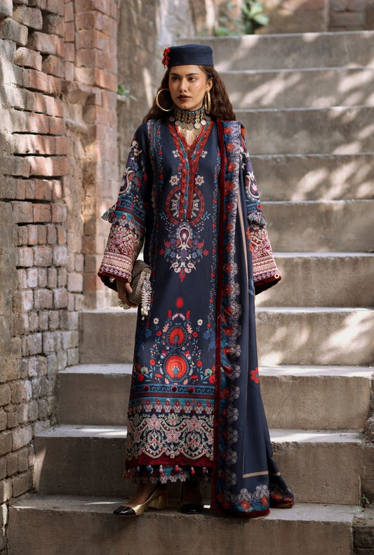 AJR Couture | Sard Sham | Nilofer - Casual Dress - available at Maria Faisal in UK and USA.