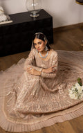 Threads and Motifs | Formal Dresses 25 | Embroidered Net Maxi - Ladies Clothes - Maria Faisal