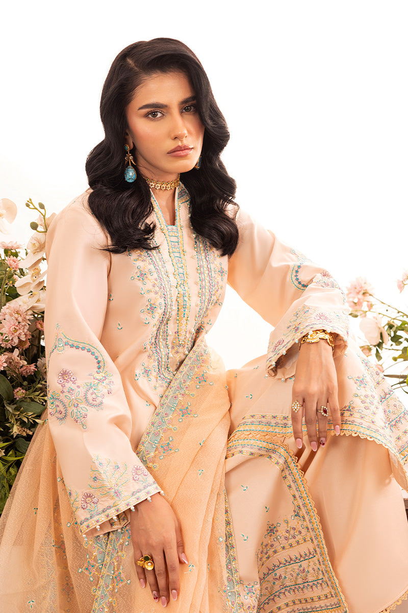 Shurooq | Mon Cheri | Auraline - Luxury Dress - available at Maria Faisal in UK and USA.