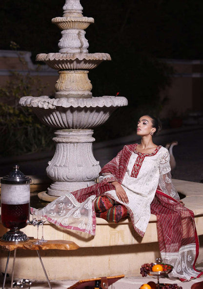 Layla Chatoor | Luxury Pret | Boxy Tunic - Luxury Dress - available at Maria Faisal in UK and USA.