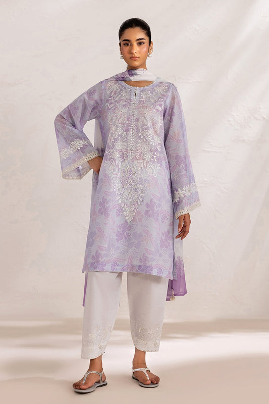 Baroque | Luxury Summer Pret | UF-4450 - Luxury Dress - available at Maria Faisal in UK and USA.