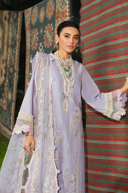 Maryam Hussain | Luxury Lawn 26 | Jasmine - Luxury Dress - available at Maria Faisal in UK and USA.