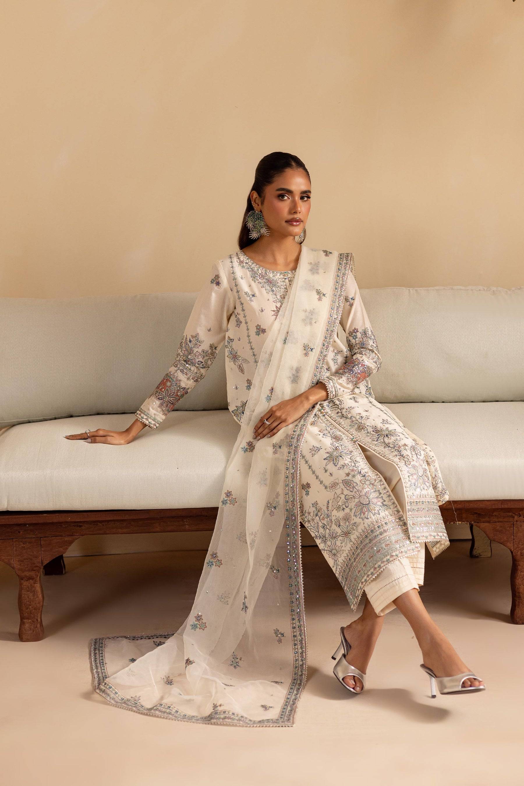 Batik | Cyra Luxury Solids |Stevie by Maria Faisal - Registered Vendor of : Batik - type : Ladies Clothes - 100% original wedding dresses