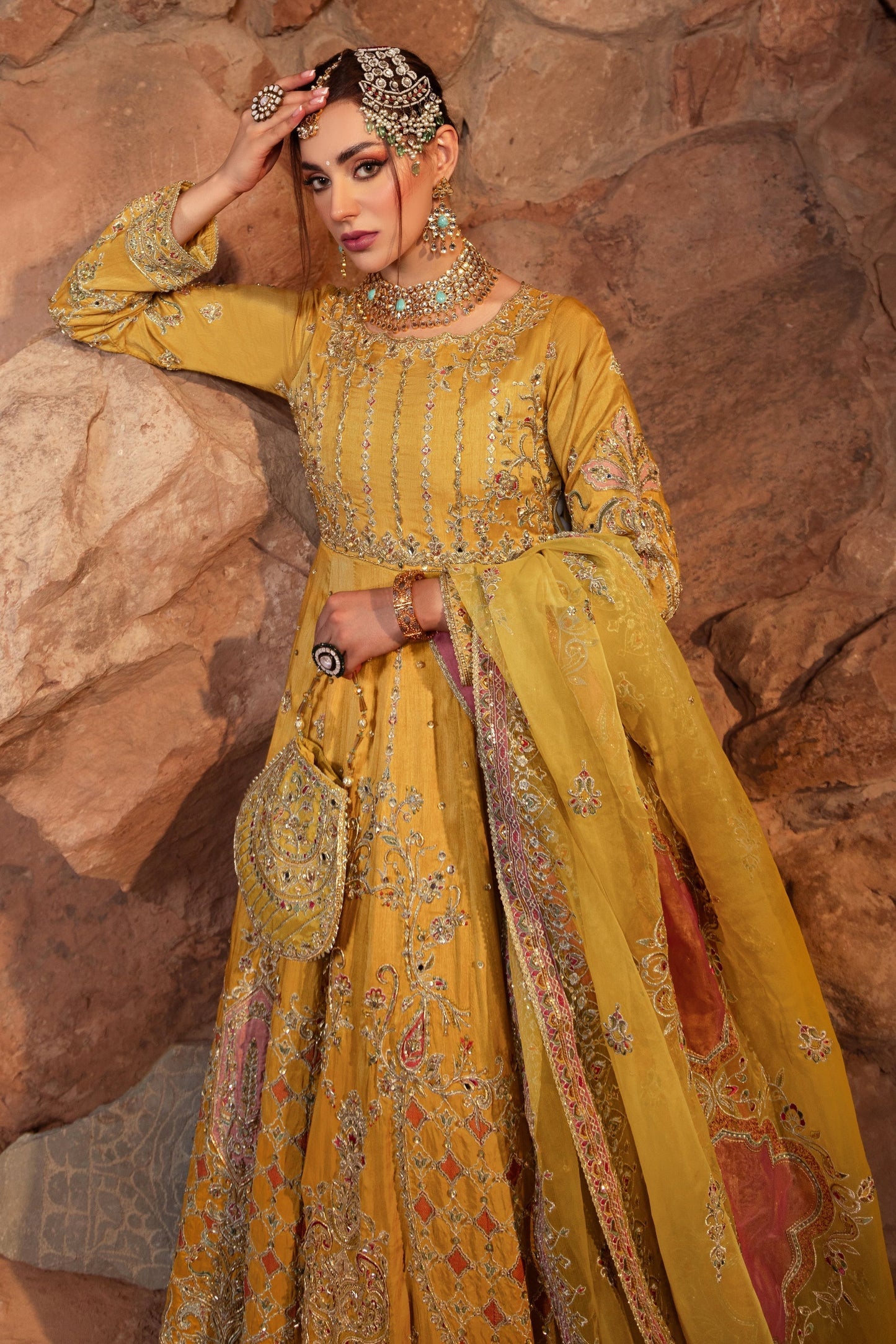Naqshi | Samarkand Wedding Formals | Adeen - Wedding Dress - Maria Faisal