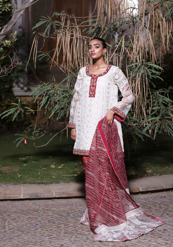 Layla Chatoor | Luxury Pret | Boxy Tunic - Luxury Dress - available at Maria Faisal in UK and USA.