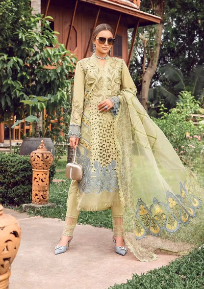 Maria B | Eid Lawn |  D-10 - Luxury Dress - available at Maria Faisal in UK and USA.