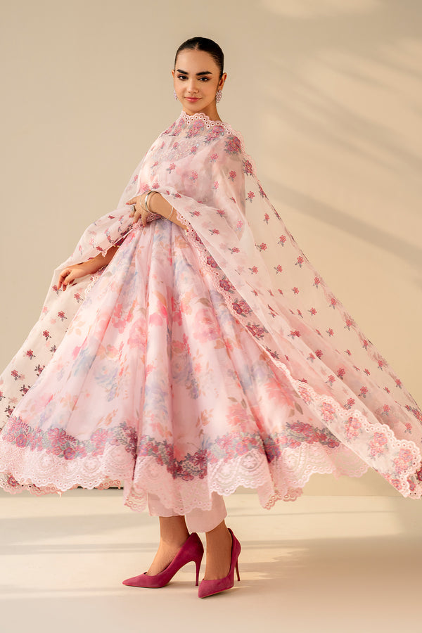 Baroque | Luxury Pret 25 | EMBROIDERED COTTON PATTI PR-1179 - Ladies Clothes - Maria Faisal