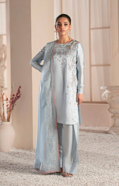 Ajr Couture | Symphony Luxe Festive 25 | Midnight Bloom by Maria Faisal - Registered Vendor of : AJR Couture - type : Ladies Clothes - 100% original wedding dresses