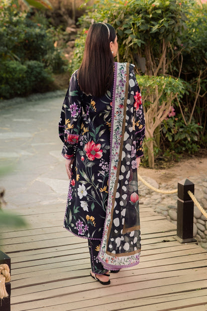 Alizeh | Sheen Lawn Prints 24 | VIOLA - Waniyas