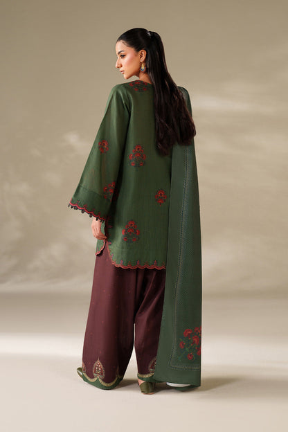 Iznik | Winter Chapter 25 | UE-561 Printed Khaddar - Casual Dress - available at Maria Faisal in UK and USA.