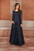 Iznik | Chiffon Kari | ICK-07 Embroidered Chiffon - Ladies Clothes - Maria Faisal