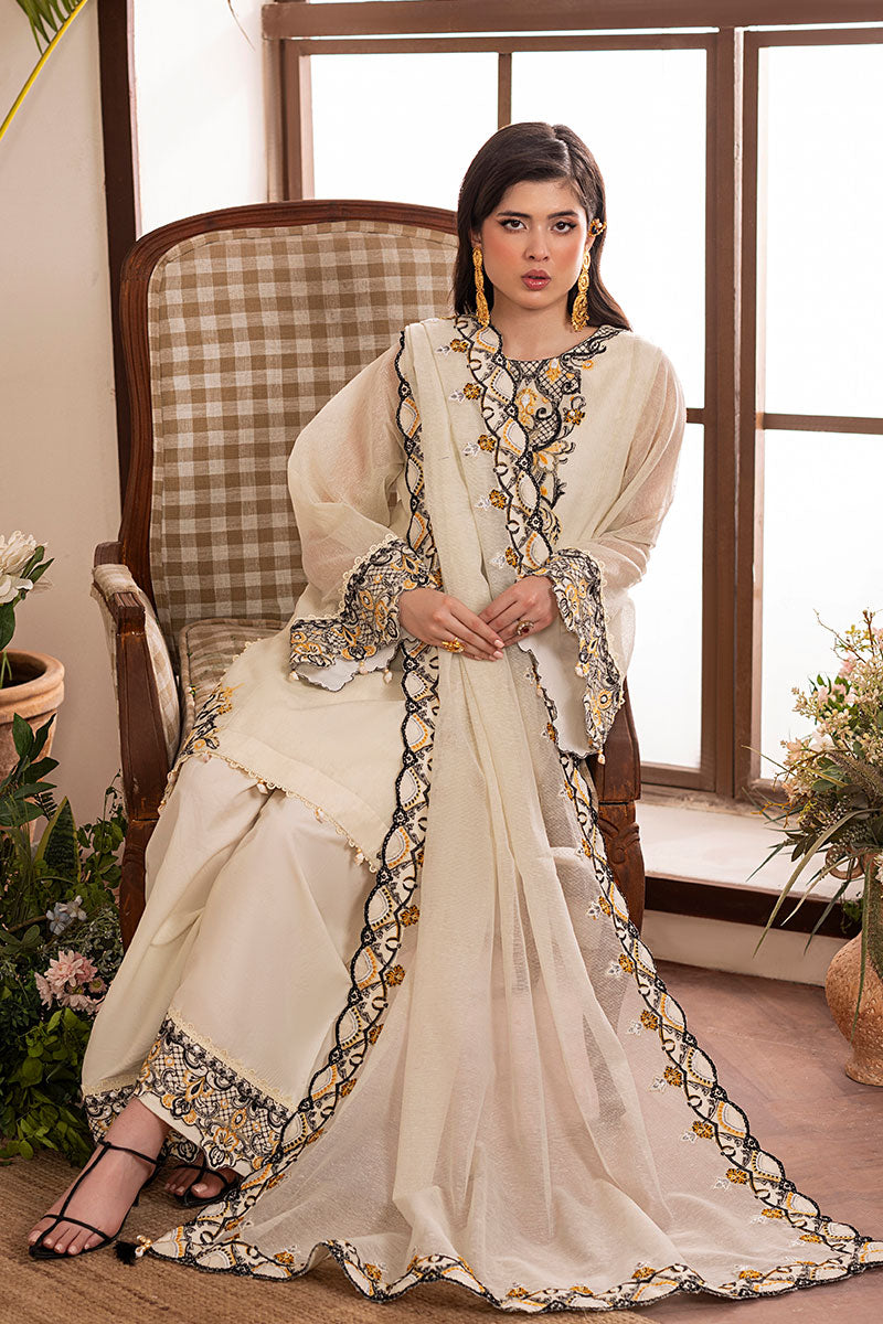 Shurooq | Lamore | Beatrice - Luxury Dress - available at Maria Faisal in UK and USA.